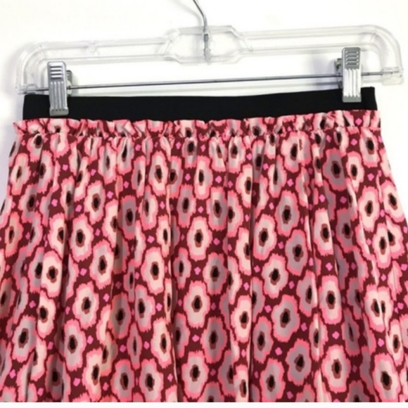 kate spade posy ikat print full skirt size xs nwot - Picture 4 of 8